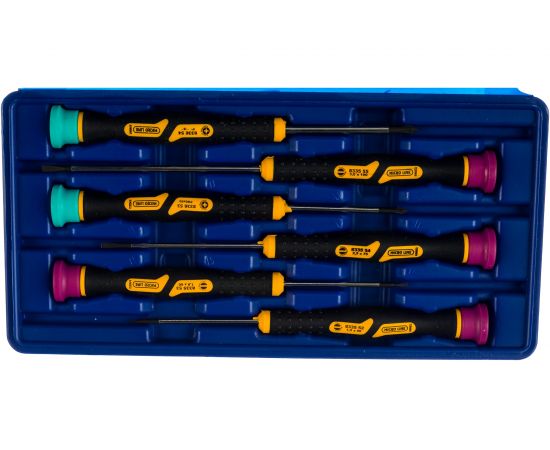 Набор часовых отверток РН+ШЛИЦ, 6шт NAREX Micro Line Profi 862651 – изображение 2