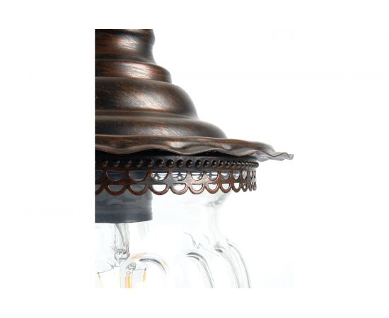 Cадово-парковый светильник FERON PL591 60W, 230V, IP44, коричневый 41171 – изображение 2