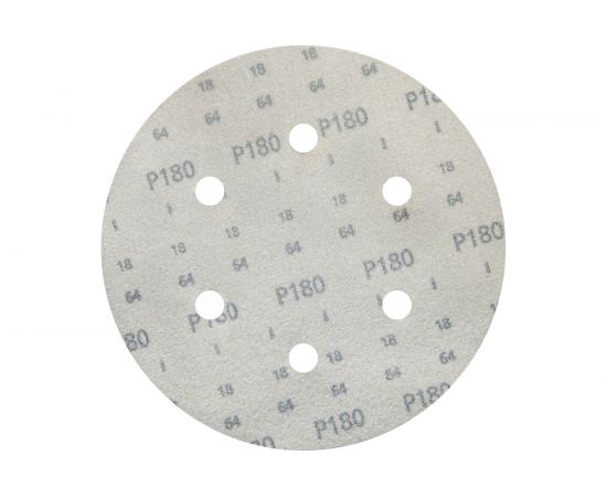 Круг шлифовальный на липучке siaone 1944 (5+1 шт; 150 мм; 6 отверстий; P180) sia Abrasives so6-150-6-180 – изображение 2