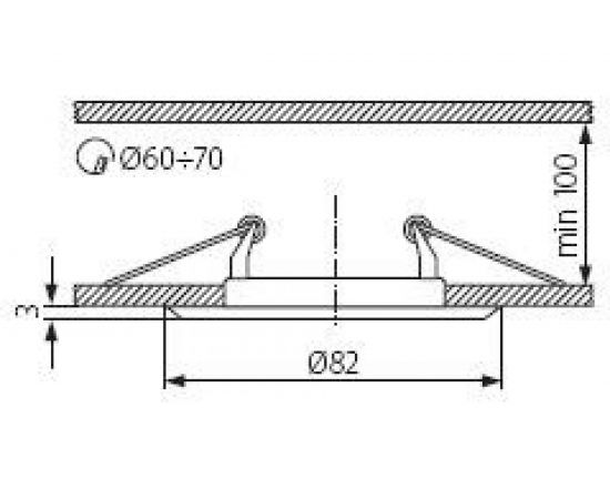 Точечный светильник KANLUX ARGUS CT-2114-W 303 – изображение 2