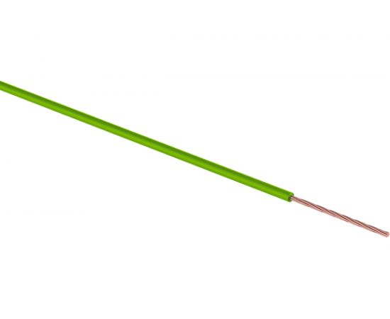 Провод ПГВА REXANT 1х0.75 кв.мм, зеленый, бухта 100 м 01-6503 – изображение 2