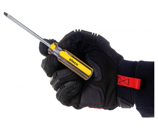 Отвертка SL 6х100мм Biber Стандарт 85575 тов-079485 – изображение 2