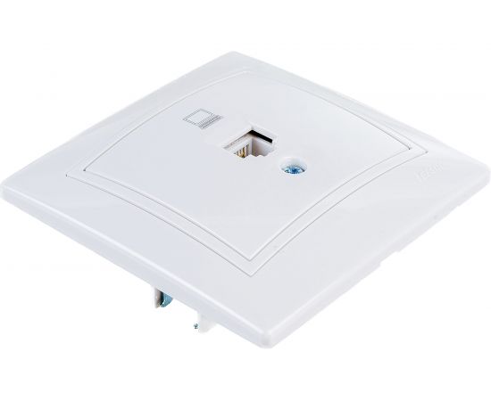 Компьютерная розетка LEZARD MIRA белый с белой вставкой 701-0202-139 – изображение 3