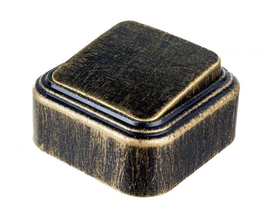 1-клавишный выключатель SVET VA 16-131-Черная Бронза открытой установки EV0316-0007 – изображение 3