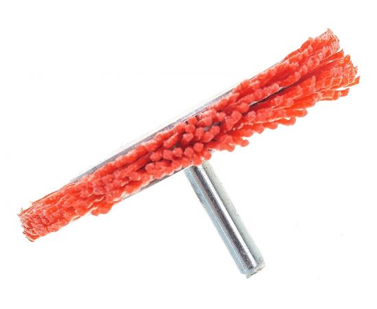 Щетка дисковая нейлоновая (75х6 мм) для дрели SKRAB 35331 – изображение 3