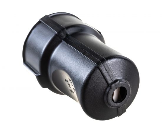 Штепсельная розетка Lezard Accessories без заземления, черная 715-1600-606B – изображение 3