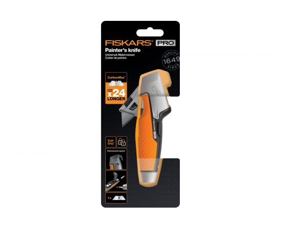 Малярный нож со сменным лезвием Fiskars CarbonMax 1027225 – изображение 4