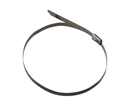 Стальная хомут-стяжка REXANT 100x4,6 мм, упаковка 50 шт. 07-0118 – изображение 4