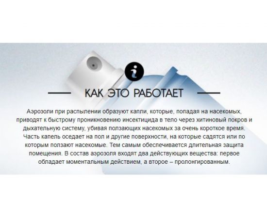 Аэрозоль от ползающих насекомых РАПТОР 350мл 10352 – изображение 4