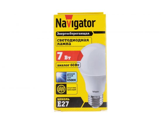 Лампа Navigator NLL-A55-7-230-6.5K-E27 61236 – изображение 5