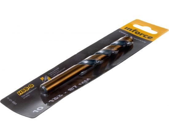 Сверло по металлу HSS-G (10х133х87 мм) Inforce 11-01-698 – изображение 8