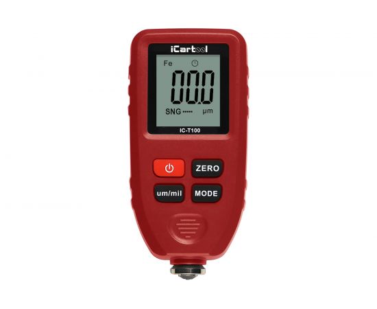 Толщиномер лакокрасочных покрытий iCartool nFe/Fe, точность 3%, макс.1300 мкм IC-T100 
