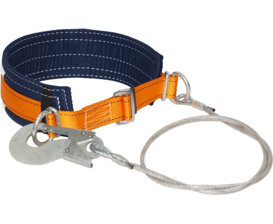 Удерживающая система со стропом из металлического троса в ПВХ оболочке ПРОГРЕСС СЕФЕТИ УС 1 Б 