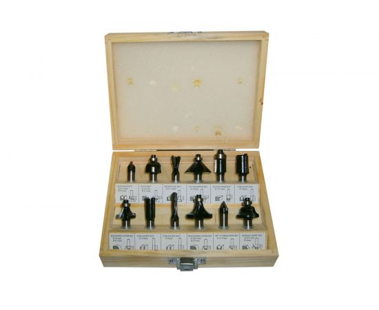 Набор фрез по дереву 12 шт 12B SKRAB 33343 