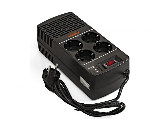 Стабилизатор ExeGate Power AD5000-1200 1200VA/600W, диапазон 150-280В, 4 евророзетки 285940 