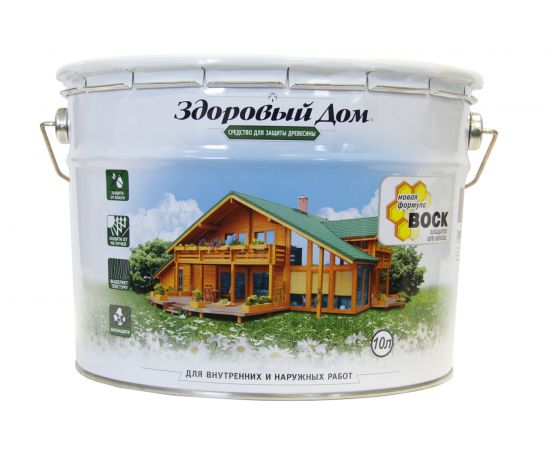Деревозащитное средство Здоровый Дом Сосна 10 л 90000857523 