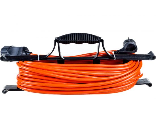 Силовой удлинитель ЭРА UFx-1e-3x1.5-20m-IP44 на рамке, c заземлением, 1 гнездо, 20м, ПВС, 3x1.5 Б0046829 