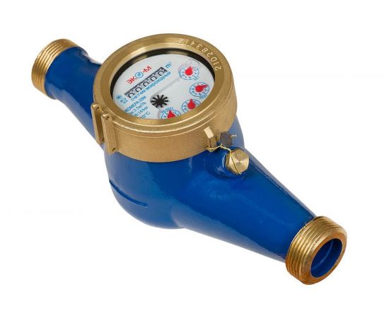 Счетчик воды ЭКО-М ЭКОМЕРА-25М Мокроходный, глицерин, L-260 ДУ25М, L260, включает КМЧ Э-25М-260-СК 