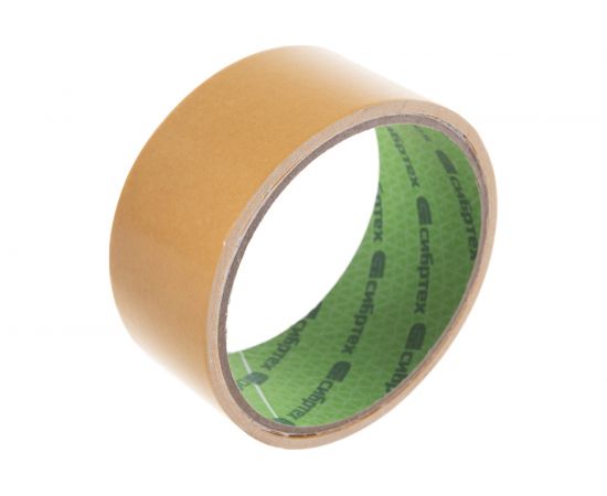 Клейкая двусторонняя лента СИБРТЕХ 38 мм х 5 м, на полипропиленовой основе 88712 – изображение 2