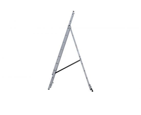 Трехсекционная лестница Новая Высота 3х9 ступеней 1230309 – изображение 2