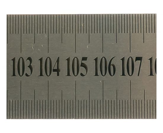 Линейка металлическая с двусторонней шкалой 1500х39мм GRIFF D112023 – изображение 2