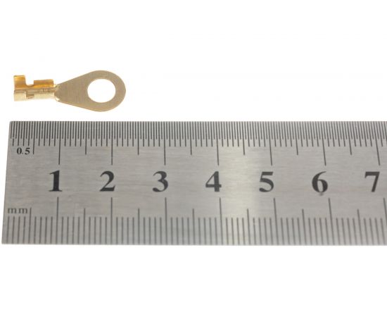 Кольцевой наконечник REXANT диам.5.2 мм, 0.5-0.8 кв.мм 08-0073 – изображение 2