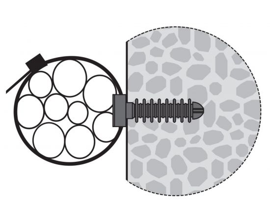 Кабельная нейлоновая стяжка ЕВРОПАРТНЕР PRN 290x4.8, 100 шт. 76062557 – изображение 2