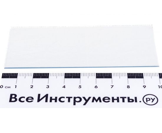 Стекло поликарбонатное внутреннее (102х43 мм) к К-100/К-202 КЕДР 8005139 – изображение 2