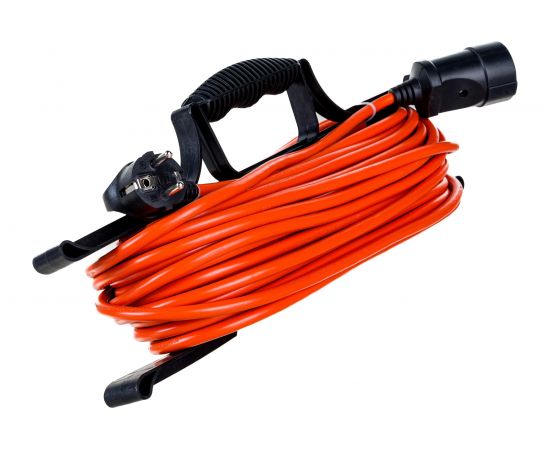 Силовой удлинитель ЭРА UFx-1e-3x1.5-20m-IP44 на рамке, c заземлением, 1 гнездо, 20м, ПВС, 3x1.5 Б0046829 – изображение 2