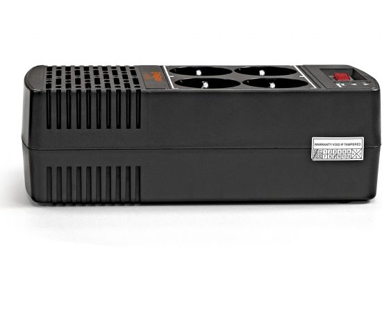 Стабилизатор ExeGate Power AD5000-1200 1200VA/600W, диапазон 150-280В, 4 евророзетки 285940 – изображение 3