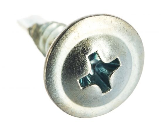 Саморезы с полусферической головкой и сверлом Профикреп цинк, 4,2х16 200 шт 2003906223 – изображение 3