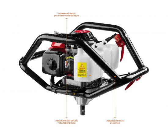 Мотобур со шнеком Зубр МБ2-300 Н – изображение 3