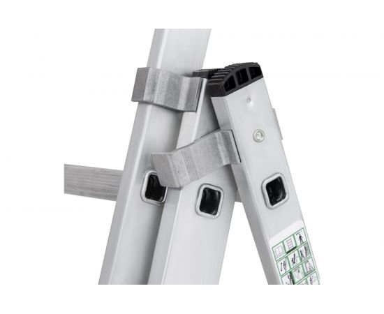 Трехсекционная лестница Новая Высота 3х9 ступеней 1230309 – изображение 4