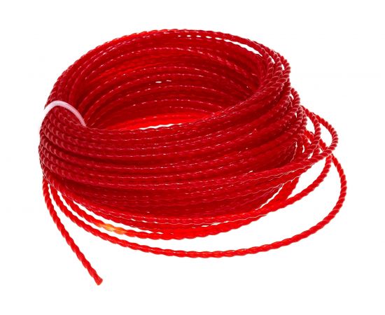 Леска для триммера овальная витая (2.4 мм, 15 м) СИБРТЕХ 961375 – изображение 4