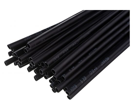 Термоусадка REXANT 2.5/1.25 мм, 1 м, черная 20-2506 – изображение 4