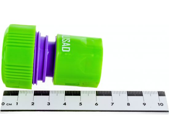 Соединитель пластмассовый быстросъемный для шланга 3/4 PALISAD 66160:94 – изображение 4