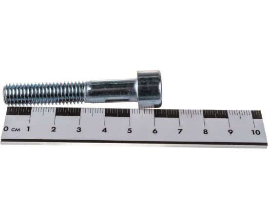 Болт с цилиндрической головкой и вн. шестигр. Метизный двор 10x55 DIN 912, 25 шт. 4690441036988 – изображение 4