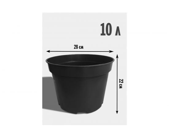 Горшок для рассады Сила Суздаля С10, 10 л GRS10 – изображение 4