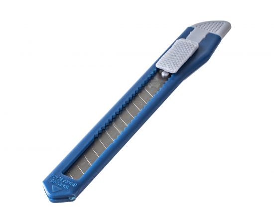 Технический нож, лезвие 9мм, пластиковый корпус КОБАЛЬТ 242-182 – изображение 4