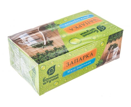 Запарка для бани Банные Штучки Листья мяты перечной, 20 фильтр-пакетов 30014 – изображение 4