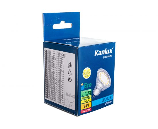 Светодиодная лампочка KANLUX LED12 R 3W MR16 WW 12В/ 19932 – изображение 5
