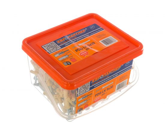 Дюбель-гвоздь с цилиндрической манжетой ЕВРОПАРТНЕР PDG LK 5x30, 200 шт. 76091176 – изображение 5