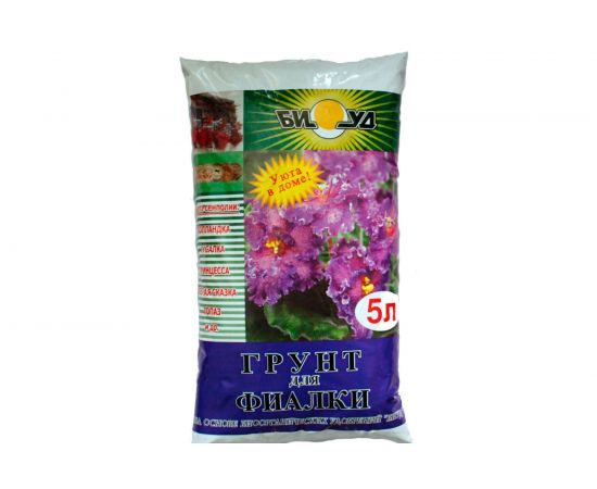 Грунт БИУД Для фиалки 5 л 01-000008 