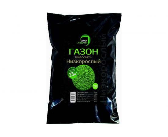 Газонная травосмесь Сила Суздаля Низкорослый 1 кг GTNK001 