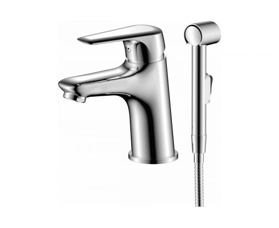 Смеситель для раковины OLIVES EVORA 33120EV с гигиеническим душем 