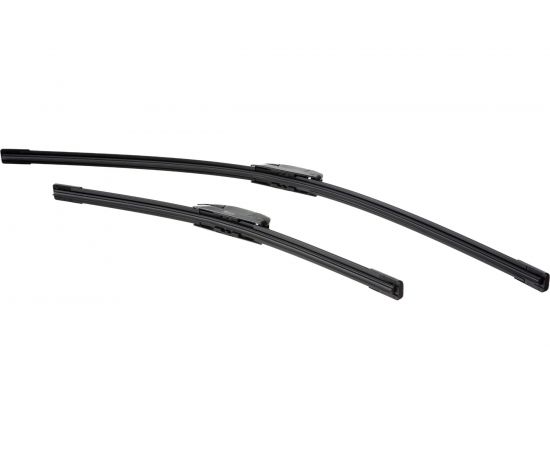 Комплект бeскаркасных щеток стеклоочистителя KRAFT TEFLON 650/400 мм, 1 адаптер KT 830873 