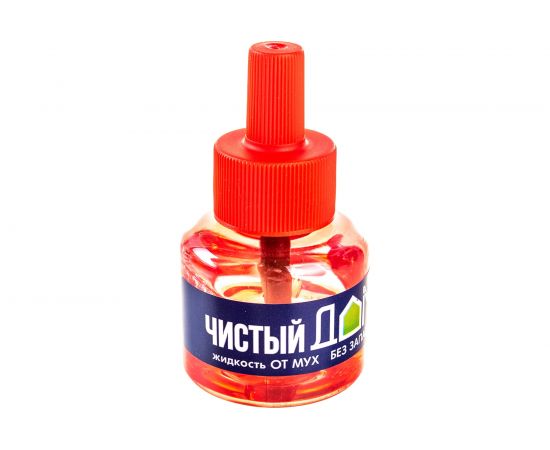 Жидкость Чистый дом Ликвидатор от мух и комаров, 45 дней 02-293 