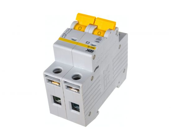 Автоматический выключатель IEK ВА47-29 2п, 3А, С, 4.5кА, MVA20-2-003-C 