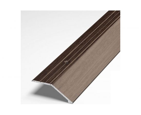 Порог разноуровневый алюминиевый (45 мм; 0.9 м; декоративный; дуб мокко) Лука УТ000002699 