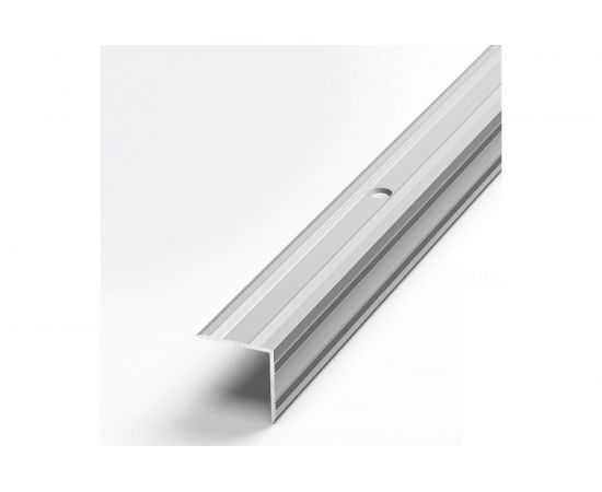 Порог угловой алюминиевый (20х20 мм; 0.9 м; без покрытия) Лука 00000001391 